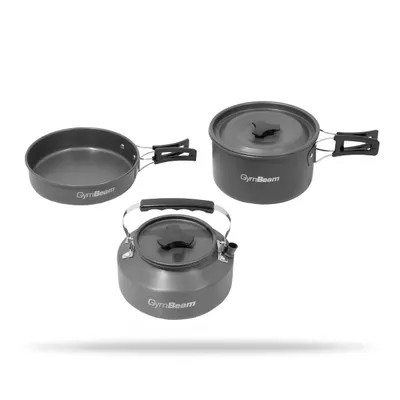 Set posuđa za kuhanje na otvorenom - GymBeam