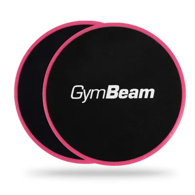 Klizači za Vježbanje trbuha Core Sliders Pink - GymBeam