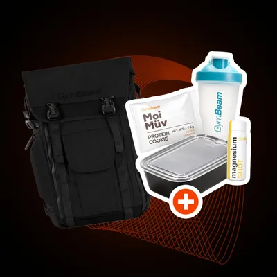 Ruksak Adventure Black - GymBeam