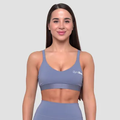 Sportski grudnjak Essence String Denim Blue - GymBeam