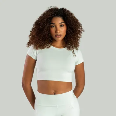 Ženski CropTop Essential Moon Grey - STRIX