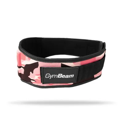 Ženski fitness remen Pink Camo – GymBeam