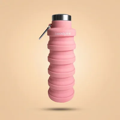 Sklopiva boca za vodu Pink 500 ml - BeastPink