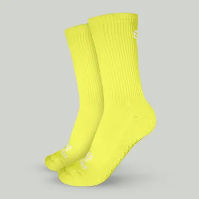 Funkcionalne čarape Crew Chartreuse - STRIX