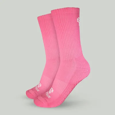 Funkcionalne čarape Crew Pink - STRIX