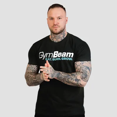 Muška majica Grow Black - GymBeam