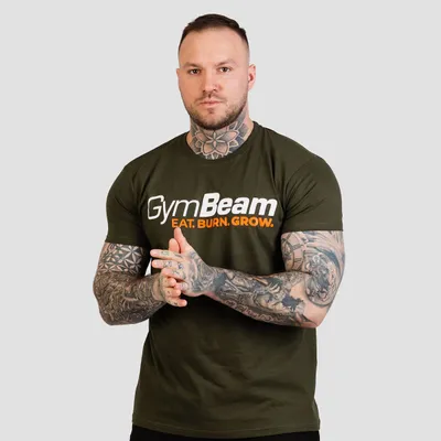 Muška majica Grow Military Green - GymBeam