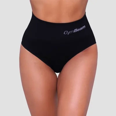 Gaćice Highrise 2Pack Black - GymBeam