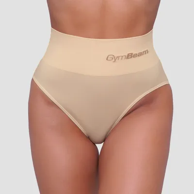 Gaćice Highrise 2Pack Nude - GymBeam