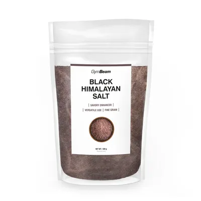 Crna himalajska sol 500 g - Fina - GymBeam