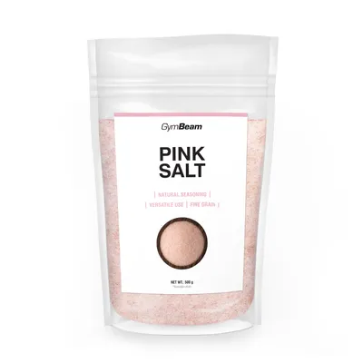 Ružičasta Himalajska Sol 500 g - fina - GymBeam