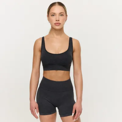 Sportski grudnjak Lift Seamless Coal - GymBeam