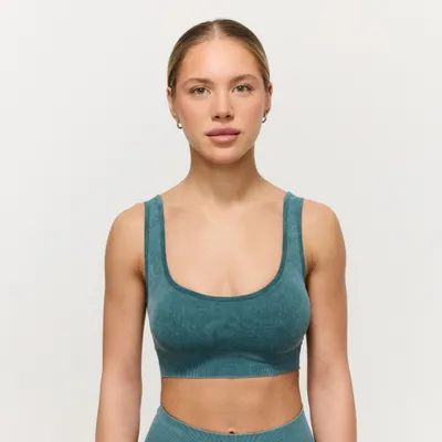 Sportski grudnjak Lift Seamless Petrol - GymBeam