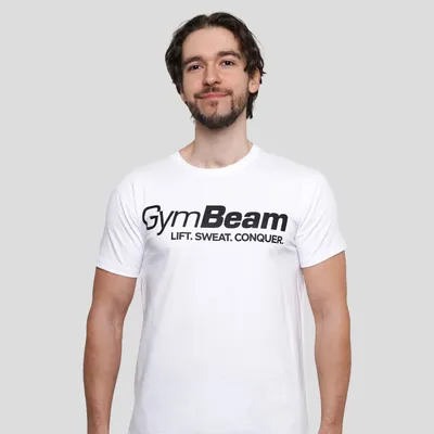 Majica Lift White - GymBeam