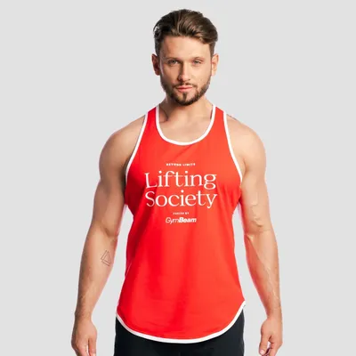 Majica bez rukava Lifting Society Flame - GymBeam