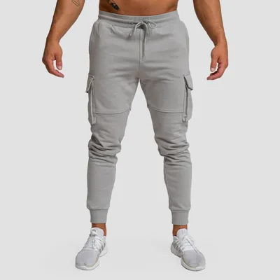 Muška trenirka TRN Grey - GymBeam