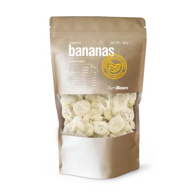 Liofilizirane banane - GymBeam