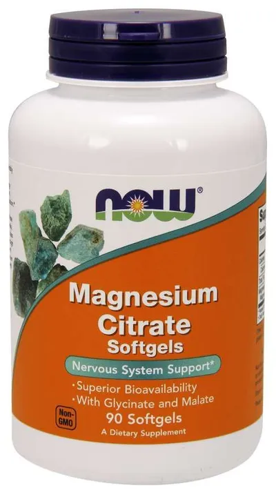 Magnezijev Citrat Softgel kapsule - NOW Foods