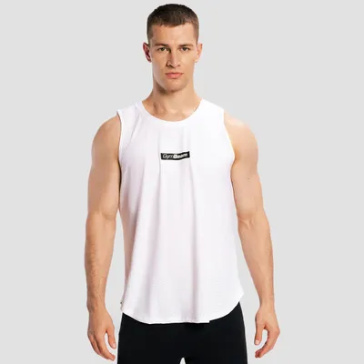 Muška majica bez rukava Combat White - GymBeam