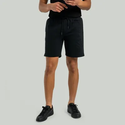 Muške kratke hlače Embossed Black - STRIX
