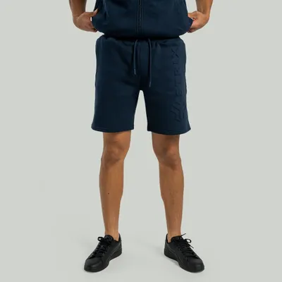 Muške kratke hlače Embossed Midnight Blue - STRIX