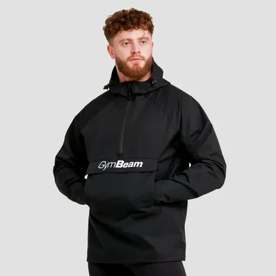Muška jakna za kišu Smock Black - GymBeam