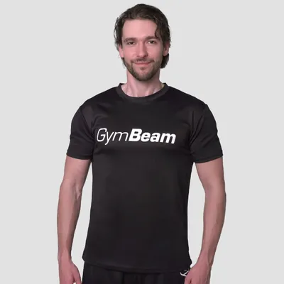 Majica Mesh Essence Black - GymBeam
