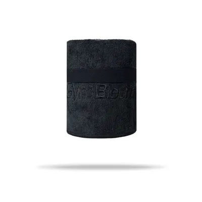 Sportski Ručnik Medium Black od Mikrovlakana - Gymbeam