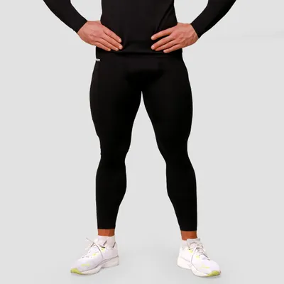 Kompresijske tajice Mid Black - GymBeam