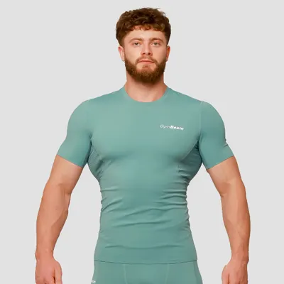 Majica Compression Mid Blue - GymBeam