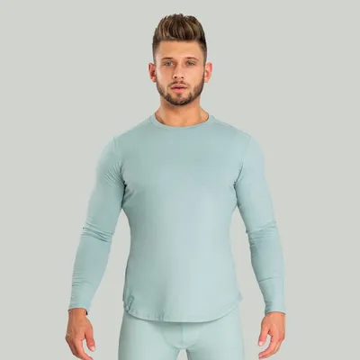 Majica dugih rukava Nebula Tee Stone Blue - STRIX