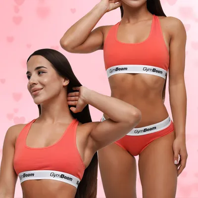 Gaćice Briefs 3Pack Strawberry Red - GymBeam