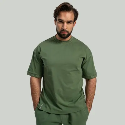 Muška majica Oversized Heavy Cedar Green - STRIX