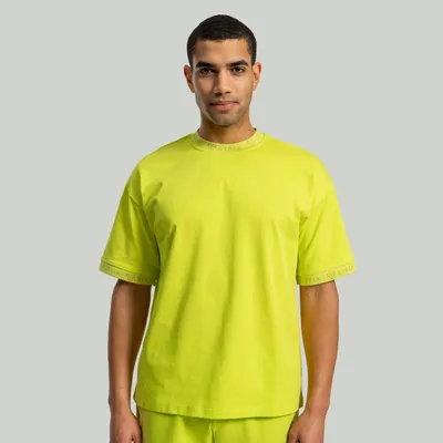Muška majica Oversized Heavy Chartreuse - STRIX