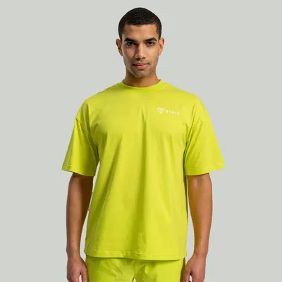 Muška oversized majica Chartreuse - STRIX