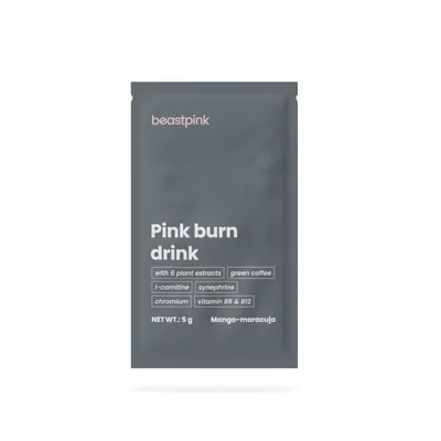 Uzorak Pink burn drink - GymBeam
