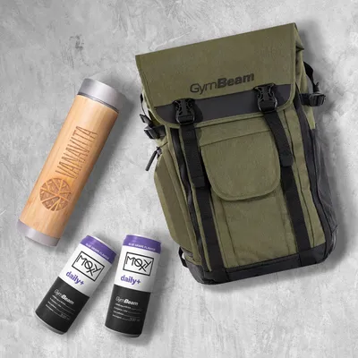 Ruksak Adventure Military Green - GymBeam