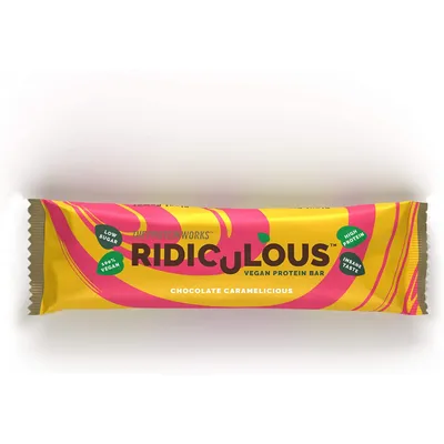 Veganska proteinska pločica Ridiculous – The Protein Works