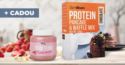 Protein Pancake & Waffle Mix 500 g - GymBeam