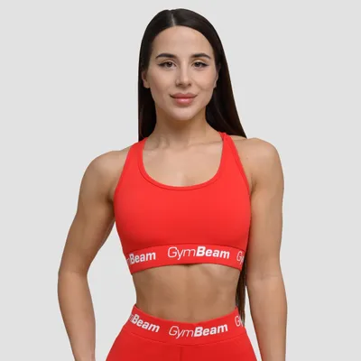 Ženski grudnjak Simple Rouge Red - GymBeam