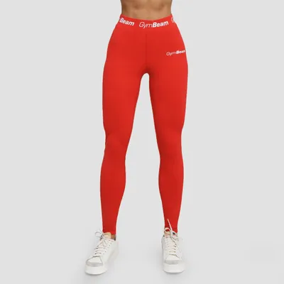 Ženske tajice Simple Rouge Red - GymBeam