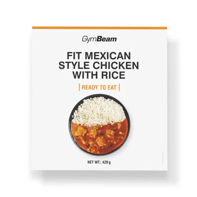 FIT Ready to eat Piletina s rižom na meksički način - GymBeam