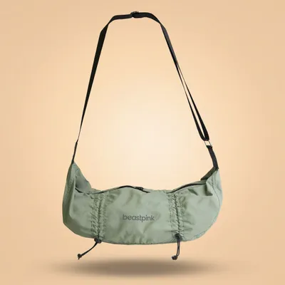 Torba Sling Hyper Olivine - BeastPink