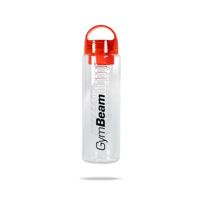 Sportska boca s infuzorom narančasta 700 ml – GymBeam