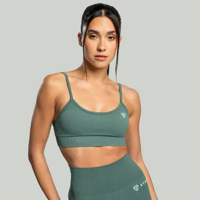 Sportski grudnjak Seamless String Moss - STRIX