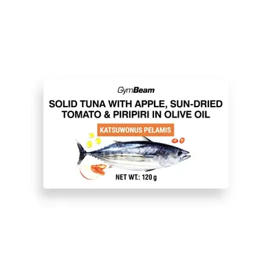 Tuna u maslinovom ulju s jabukom, sušenim rajčicama i piripirijem - GymBeam