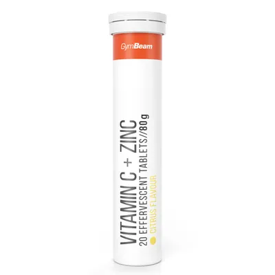 Vitamin C + Cink šumeće tablete - GymBeam