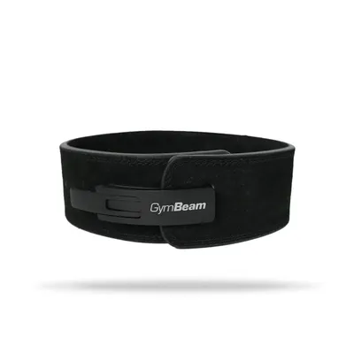 Remen za Podizanje Utega LEVER Black/Orange - GymBeam