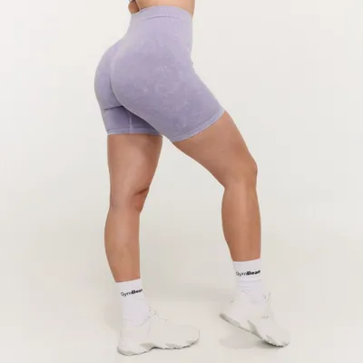 Ženske kratke hlače Lift Seamless Violet - GymBeam
