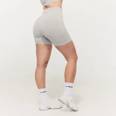 Ženske kratke hlače Lift Seamless Grey - GymBeam